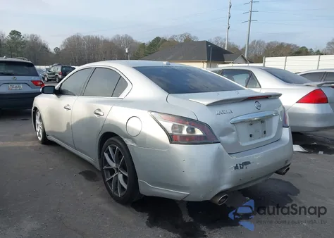 2014 Nissan Maxima 3.5 Sv from USA, damaged, VIN 1N4AA5AP0EC451550